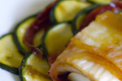 Oven-Baked Cod with Zucchini and Tomatoes: Fresh & Flavorful