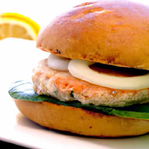 Deliciously Simple Salmon Burgers on Nutty Whole Wheat Buns