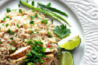 Zesty Cilantro Lime Grilled Chicken with Nutty Brown Rice