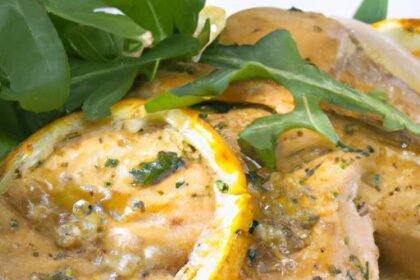 Zesty Mediterranean Lemon Chicken: A Flavorful Delight