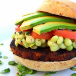 Wholesome Black Bean Burger Bowl with Creamy Avocado