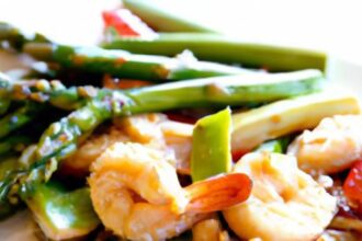 Speedy Shrimp & Asparagus Stir Fry: Fresh Flavor Fast!