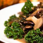 Savor the Speed: Garlic Mushroom & Kale Stir-Fry Delight