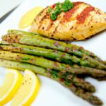 Zesty Grilled Chicken & Asparagus with Lemon Vinaigrette Flair