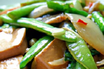 Wholesome Easy Tofu & Green Bean Stir Fry Delight