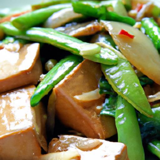 Wholesome Easy Tofu & Green Bean Stir Fry Delight