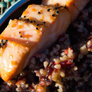 Sweet & Savory: Balsamic Glazed Salmon with Nutty Quinoa