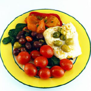 Mediterranean Delight: Baked Cod with Tomatoes & Olives