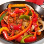Sizzling Healthy Ground Turkey & Bell Pepper Skillet Delight