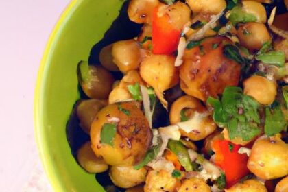 Golden Glow: The Ultimate Turmeric Spiced Chickpea Bowl