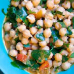 Wholesome & Fast: Chickpea Spinach Curry in a Flash
