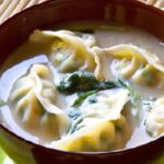 Savor the Flavors: Thai Coconut Potsticker Soup Delight