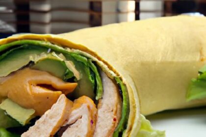 Wrap Up Flavor: The Ultimate Chicken Bacon Avocado Delight