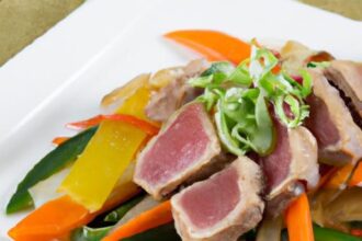 Miso-Glazed Tuna & Veggie Stir-Fry: A Healthy Flavor Boost