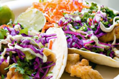 Fresh & Flavorful: Easy Fish Tacos with Crunchy Slaw