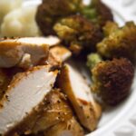 Wholesome Teriyaki Chicken with Roasted Cauliflower Delight