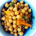 Fiery Flavor Boost: Crafting Spicy Harissa Chickpea Bowls