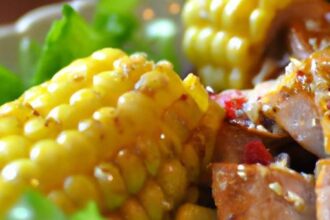Savor Summer: BBQ Chicken & Corn Salad Bowl Delight