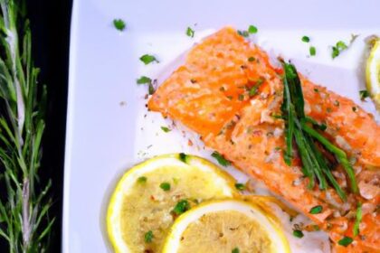 Zesty Sheet Pan Lemon Herb Salmon: Quick & Flavorful Meal
