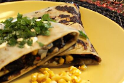 Speedy Corn & Black Bean Quesadillas: Easy Flavor Burst