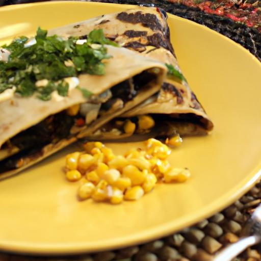 Speedy Corn & Black Bean Quesadillas: Easy Flavor Burst