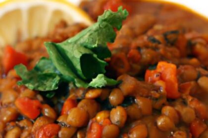 Hearty Lentil and Tomato Stew: A Nutritious Comfort Classic