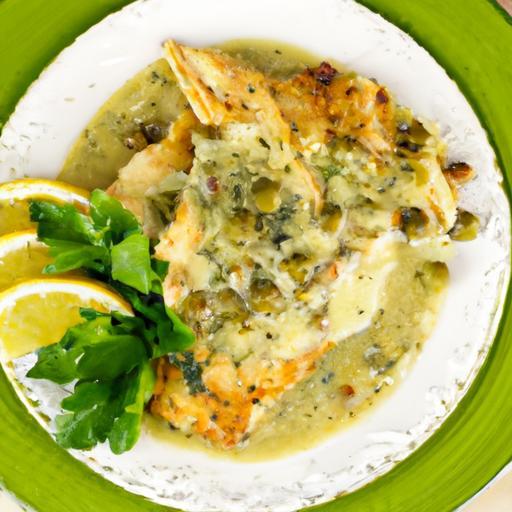 Zesty Chicken Piccata with Capers: A Tangy Classic Delight