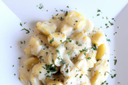 Creamy Cauliflower Gnocchi Alfredo: A Healthy Twist Delight