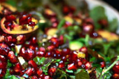 Kale & Pomegranate Power Salad: A Superfood Boost Recipe