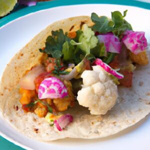 Fiery Cauliflower Tacos with Crunchy Slaw: A Zesty Twist