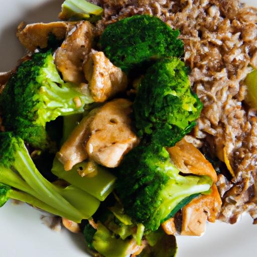 Healthy​ & Light:‍ Chicken Broccoli Brown Rice Stir-Fry⁣ Recipe