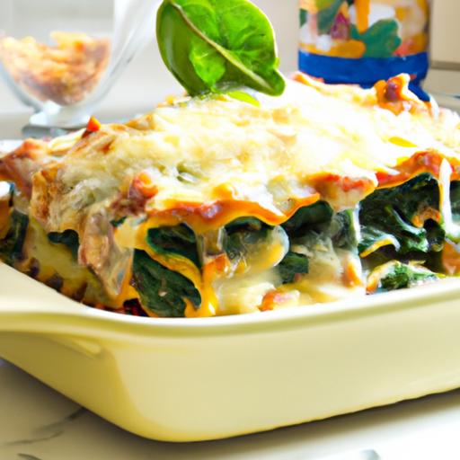 Wholesome Classic Spinach Lasagna: A Low-fat delight