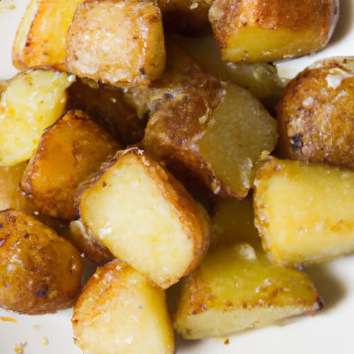 golden Garlic Parmesan Roasted Potatoes: A Savory Delight