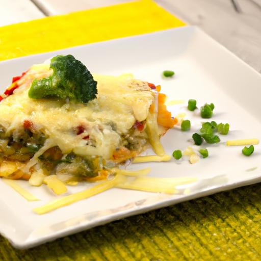 Quick & Tasty: Single-Serve Microwave Veggie Lasagna Delight