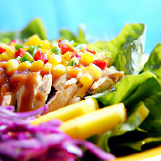Savor Summer: BBQ Chicken & Corn Salad Bowl Delight