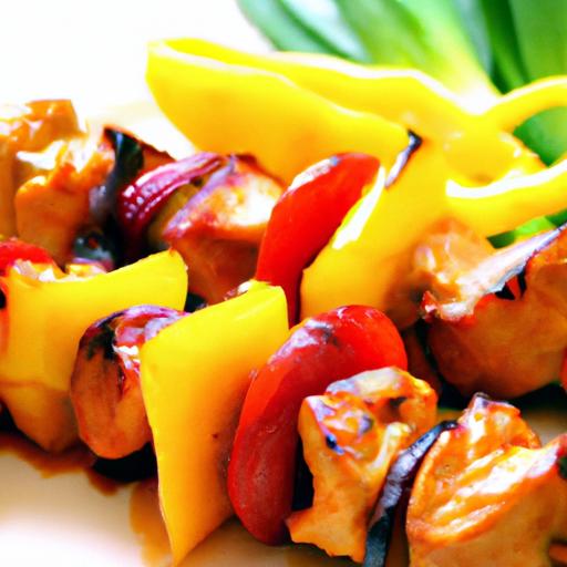 Sizzling Chicken & Veggie Skewers: Grill or Pan-Fry Magic