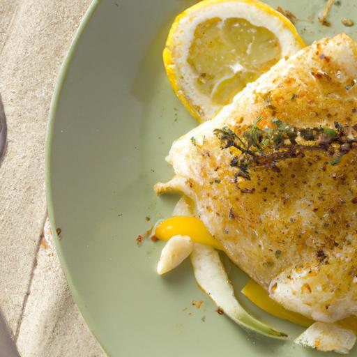 Zesty Baked Cod with Lemon and Garlic: A Flavorful Delight