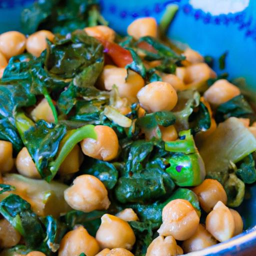 Wholesome & Fast: Chickpea Spinach Curry in a Flash
