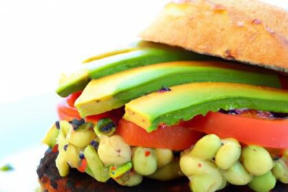 Wholesome Black Bean Burger Bowl with Creamy Avocado