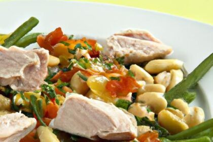 Brighten Your Plate: Zesty Tuna & White Bean Salad Delight