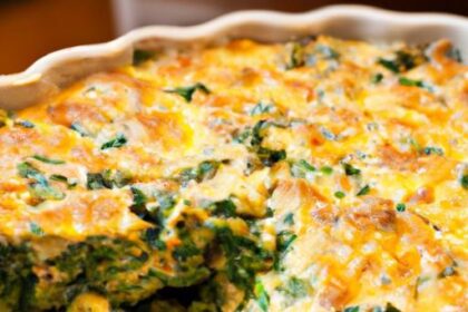 Hearty Keto Turkey and Broccoli Casserole: Low-Carb Comfort