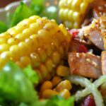 Savor Summer: BBQ Chicken & Corn Salad Bowl Delight