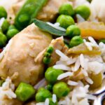 One-Pot Chicken & Rice with Peas: Easy, Flavorful Meal