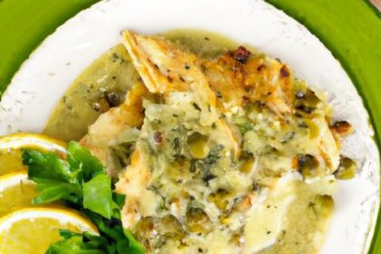 Zesty Chicken Piccata with Capers: A Tangy Classic Delight