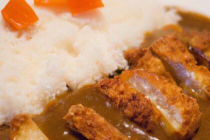 Savor the Authentic Flavors of Japanese Katsu Curry with Rice