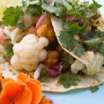 Fiery Cauliflower Tacos with Crisp, Tangy Slaw Delight