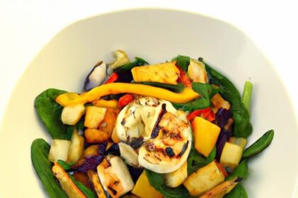 Savor the Flavor: Roasted Veggie and Halloumi Power Bowl