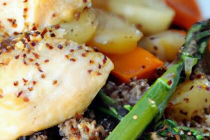 Wholesome Quick Chicken & Quinoa with Roasted Veggies