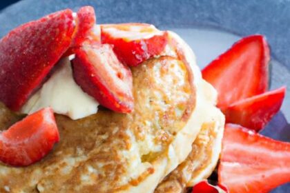 Fluffy Strawberry Shortcake Pancakes: A Sweet Morning Treat