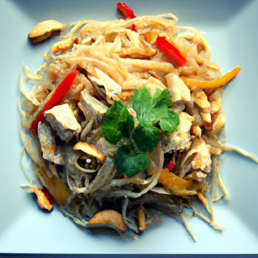 Savory Thai Peanut Chicken & Soba Noodles Delight Recipe